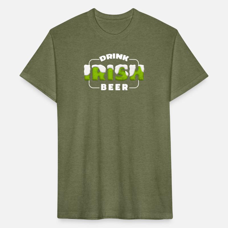 Drink Irish Beer, Green Beer, St Patricks Day tee