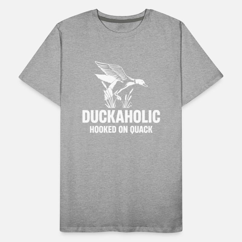 Duckaholic Hooked On Quack Funny Duck Hunting