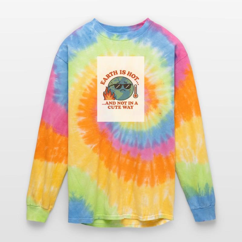 Earth's Heated Mood with Cool Sunglasses