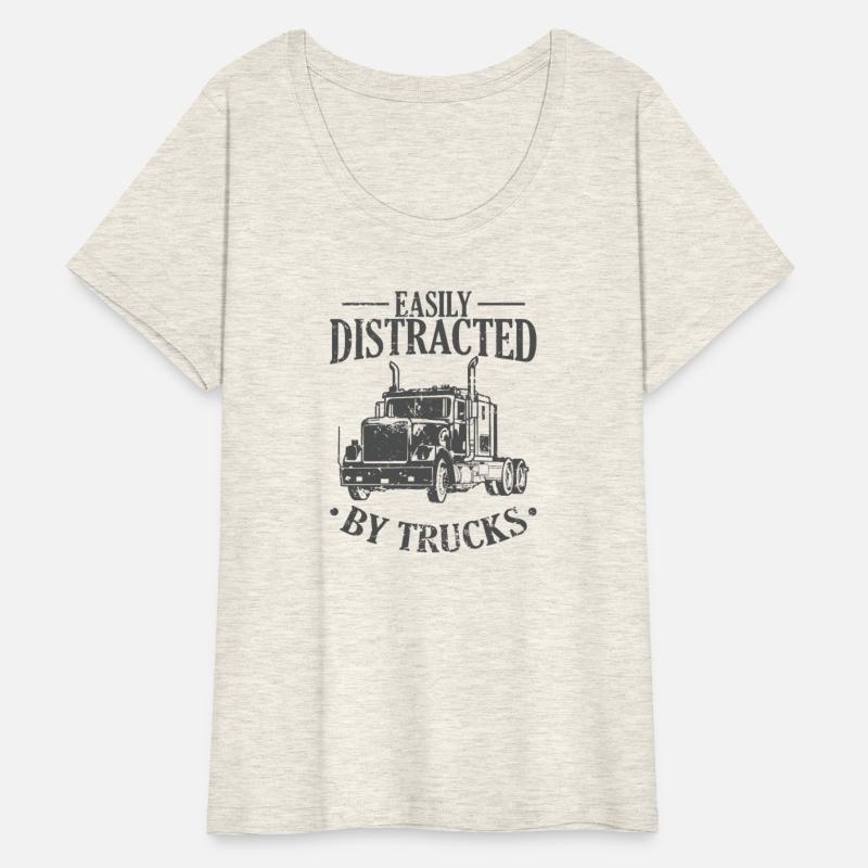 Easily Distracted by Trucks Profession