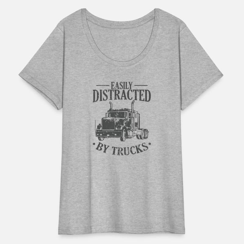 Easily Distracted by Trucks Profession