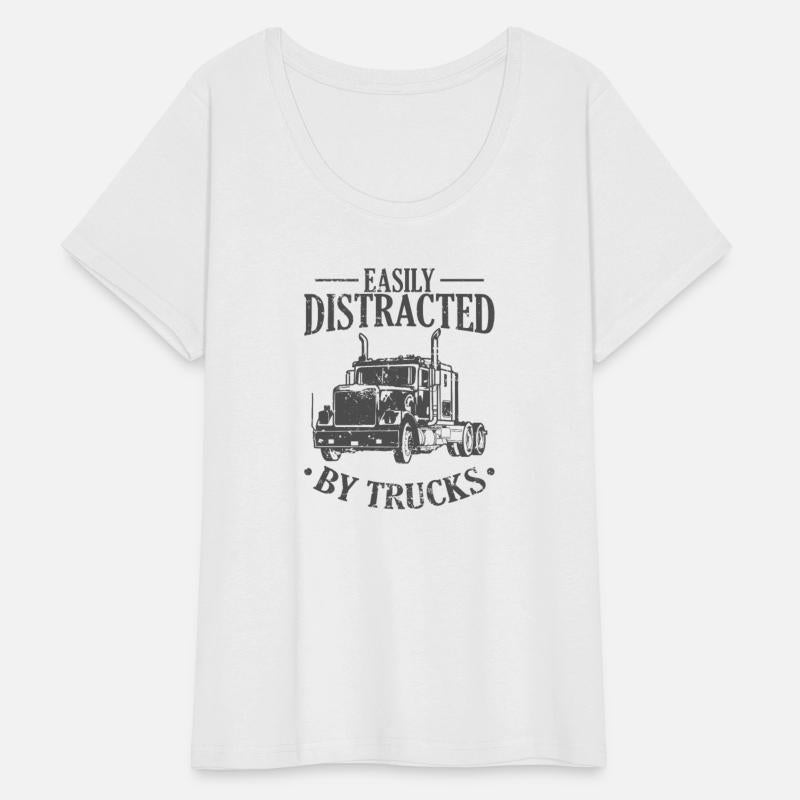 Easily Distracted by Trucks Profession