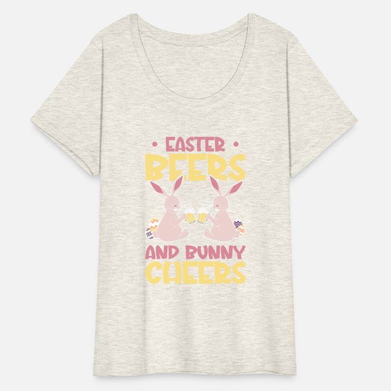 Easter Bunnies Beer Drinking Holiday Rabbit