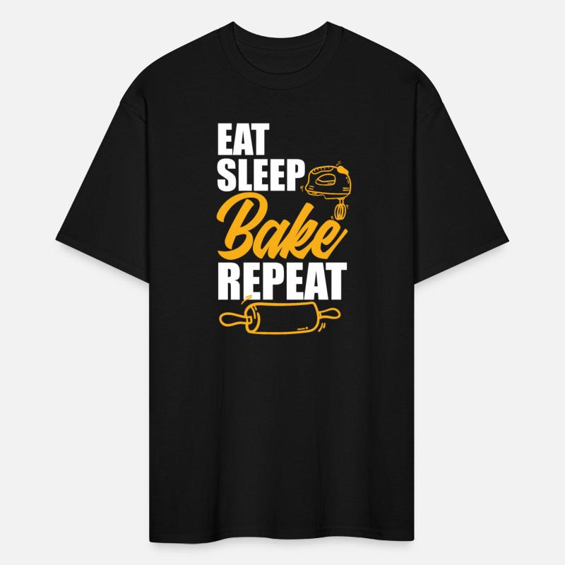 Eat Sleep Bake Repeat Funny Baking Baker Gift
