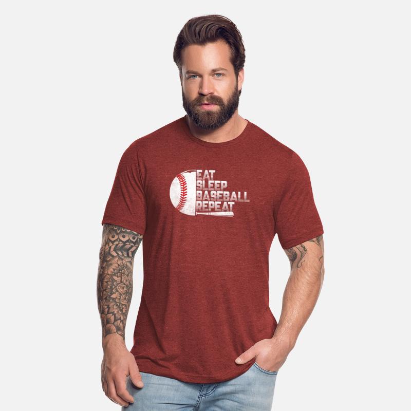 Eat Sleep Baseball Repeat Baseball Player