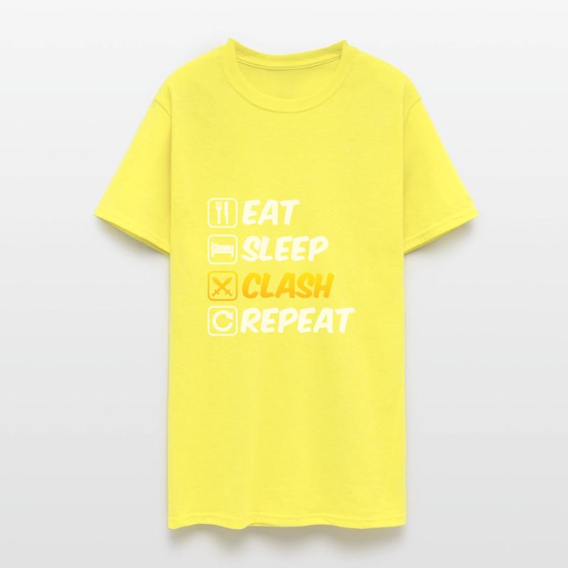 Eat Sleep Clash Repeat Swords Clan Mobile Gaming