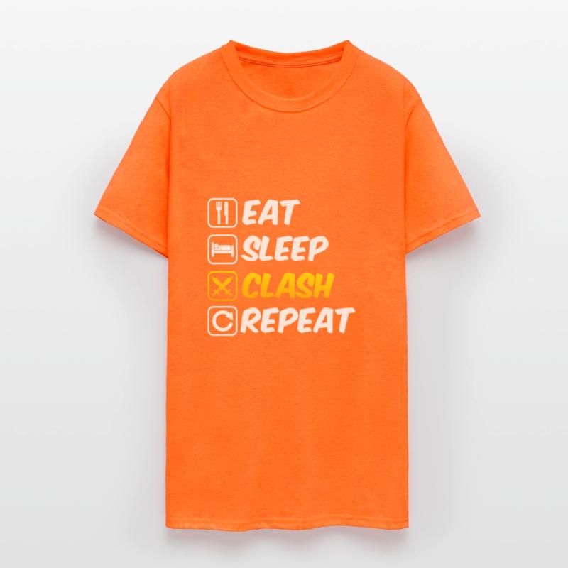 Eat Sleep Clash Repeat Swords Clan Mobile Gaming