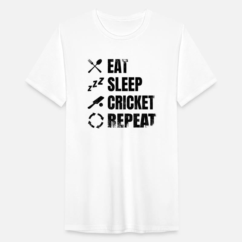 Eat Sleep Cricket Repeat