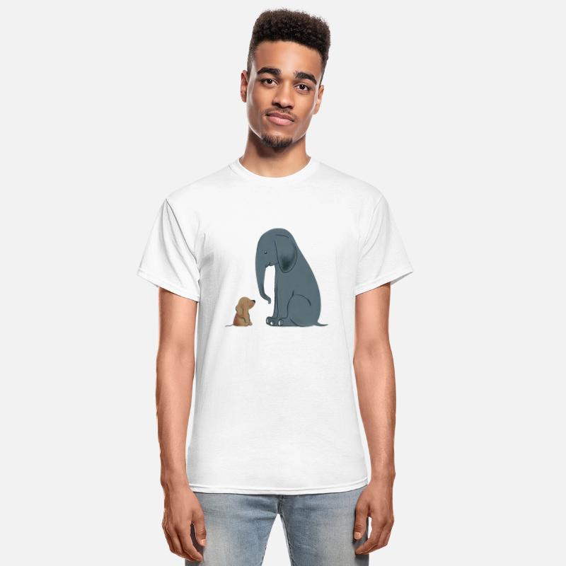 Elephant and dog best friend