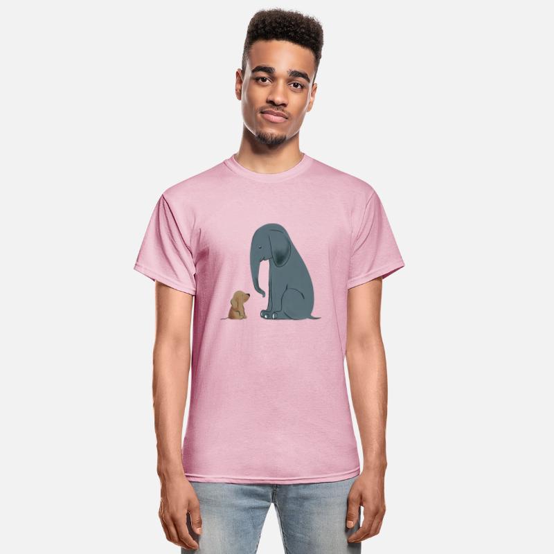 Elephant and dog best friend