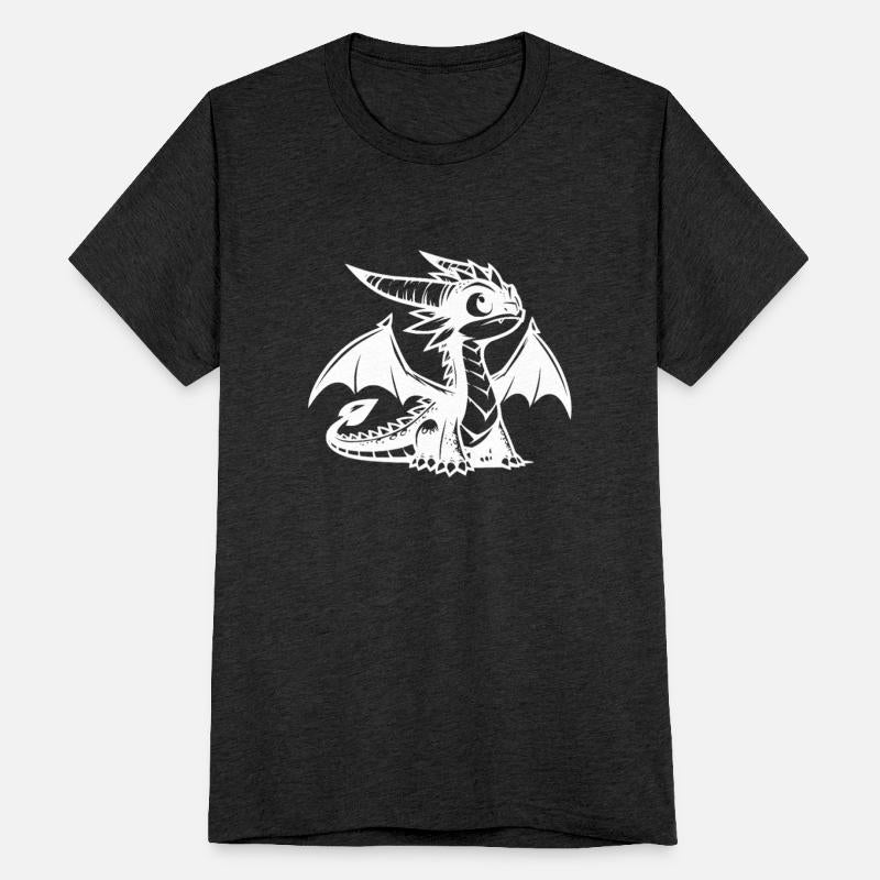 Enchanting Little Baby Dragon With Big Eyes