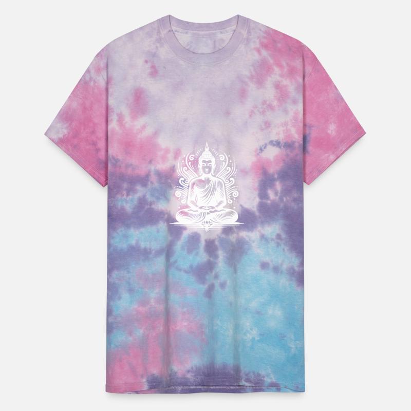 Energy Flow Yoga Flowers Buddha Tattoo Style