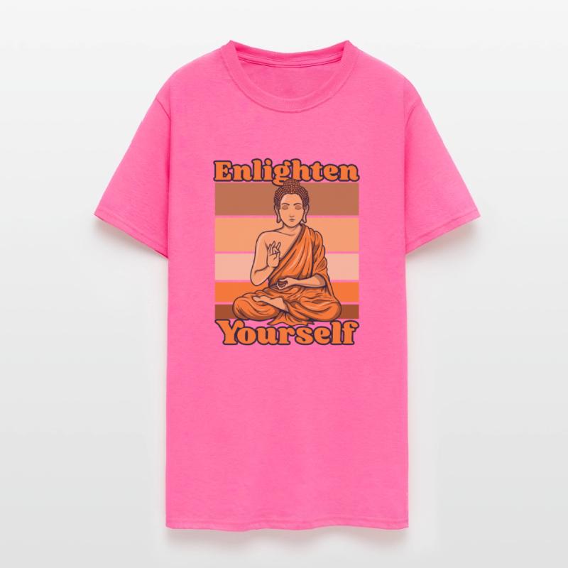 Enlighten Yourself Buddhist Statue Symbol Priest