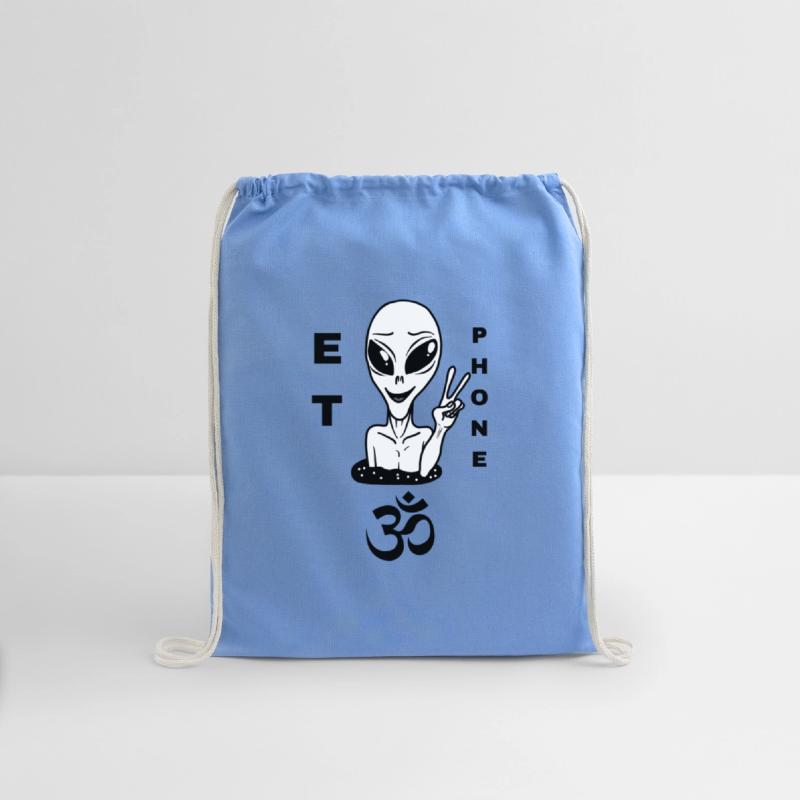 ET Phone Om Yoga Alien