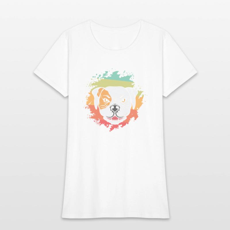 Evil Bulldog facial Expression Pet