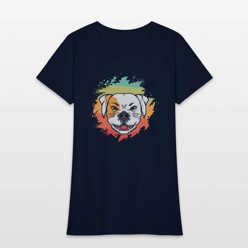 Evil Bulldog facial Expression Pet