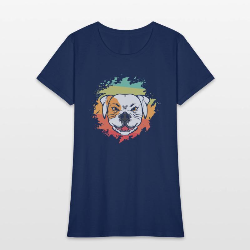 Evil Bulldog facial Expression Pet