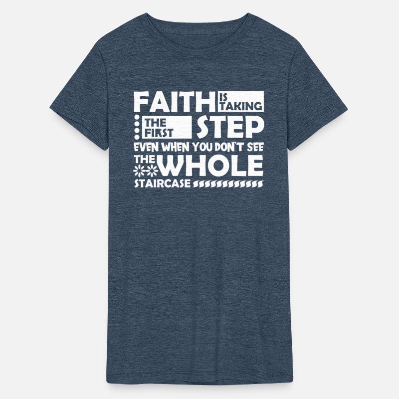 Faith Is Taking The First Step