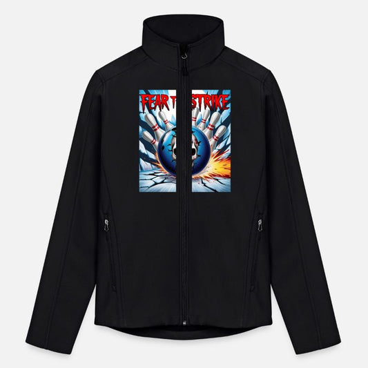 Fear The Strike - Skull Bowling Explosion Art