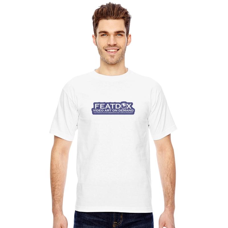 Featdox Blue Outline White Logo