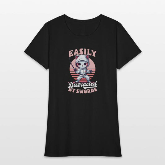 Fencing Easily Distracted By Swords