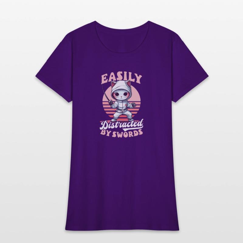 Fencing Easily Distracted By Swords