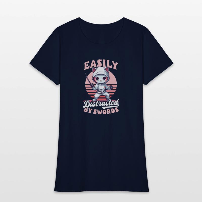 Fencing Easily Distracted By Swords