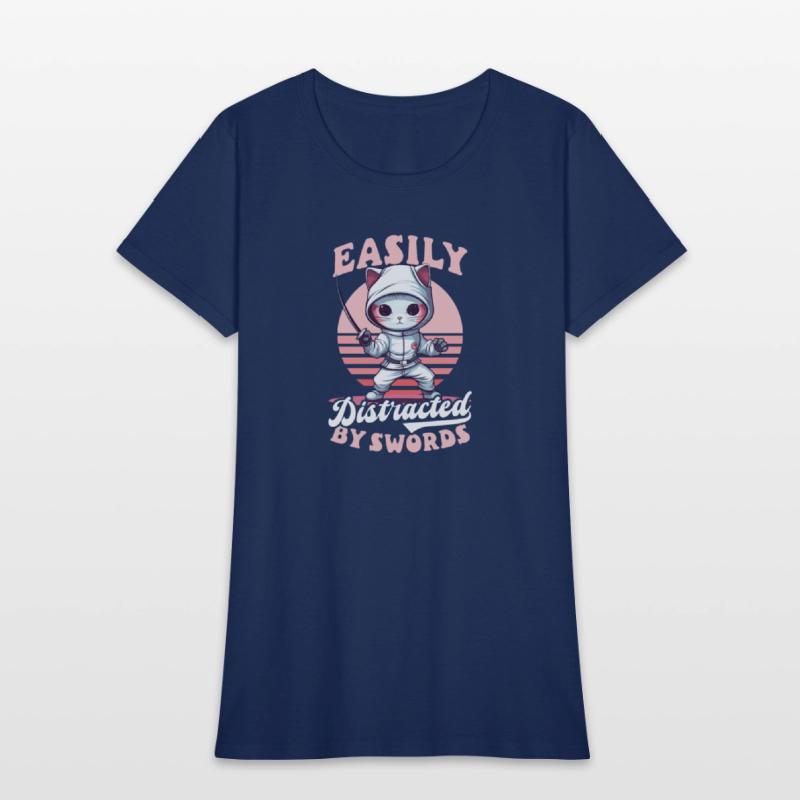 Fencing Easily Distracted By Swords