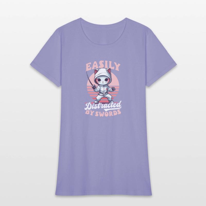 Fencing Easily Distracted By Swords