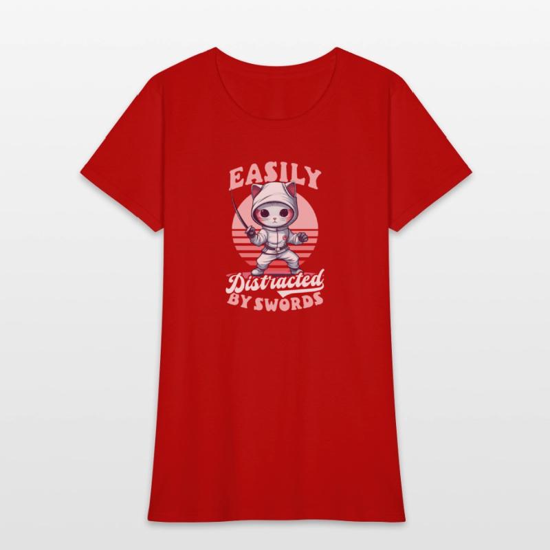 Fencing Easily Distracted By Swords