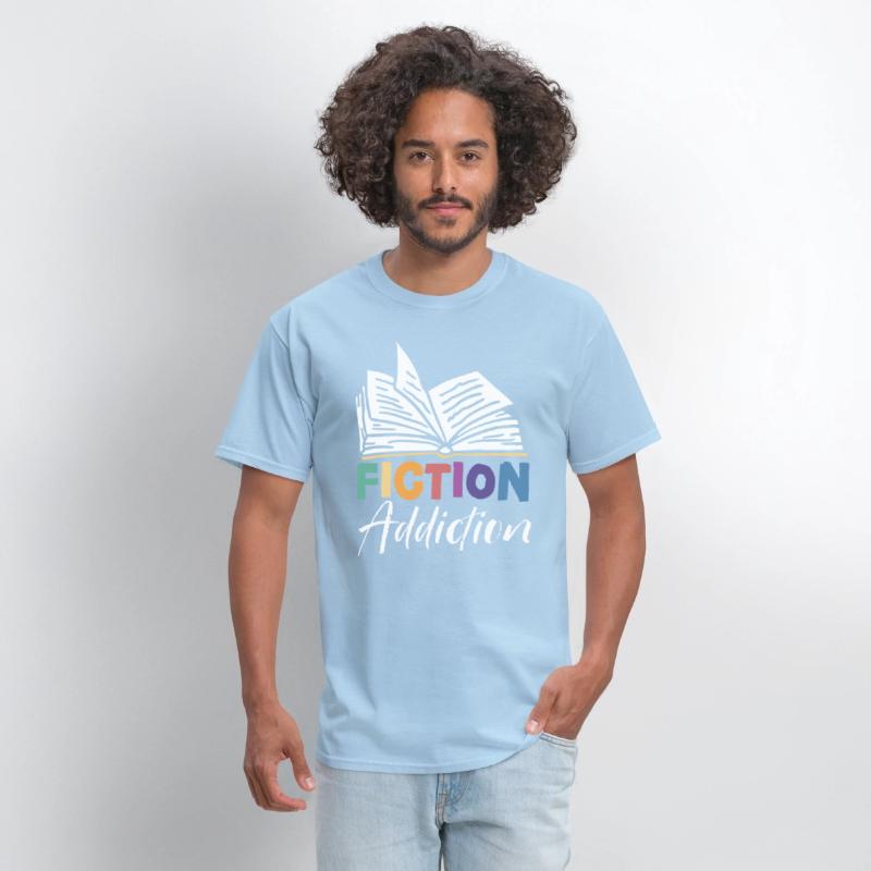 Fiction Addiction Bookworm Book Lover Bibliophile