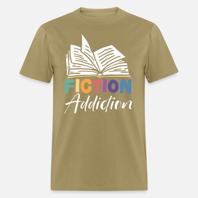Fiction Addiction Bookworm Book Lover Bibliophile