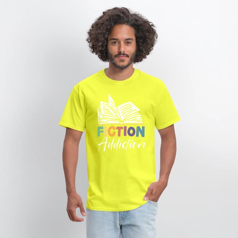 Fiction Addiction Bookworm Book Lover Bibliophile