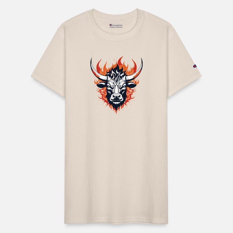Fierce Taurus Bull - Graphic Design