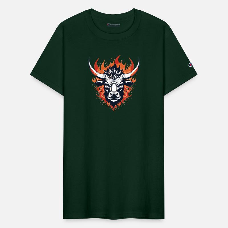 Fierce Taurus Bull - Graphic Design