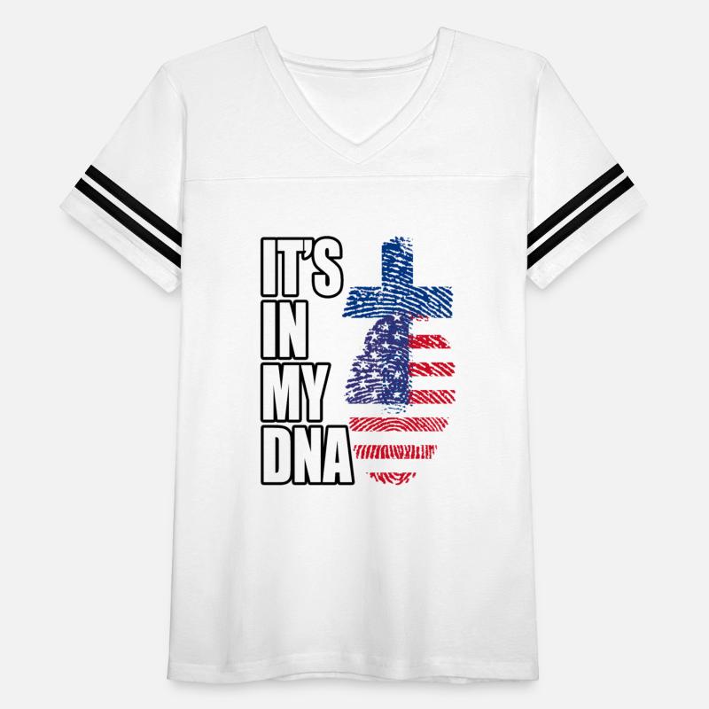 Finland And American Mix Heritage DNA Flag