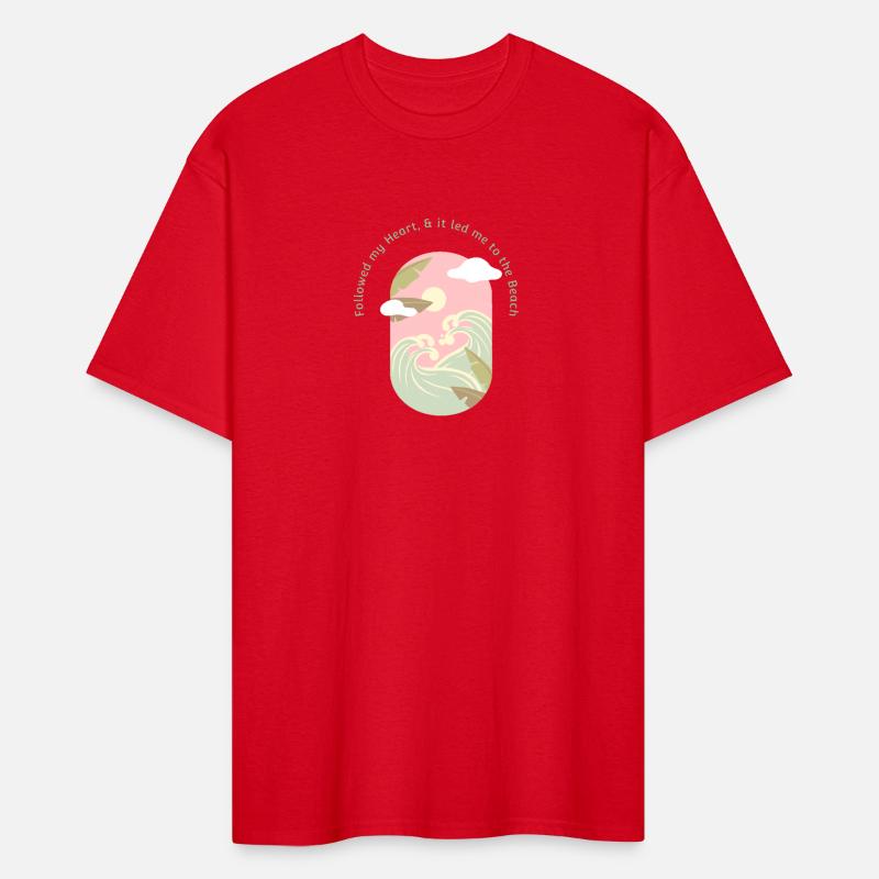 Followed My Heart & It Led Me to the Beach Tshirt