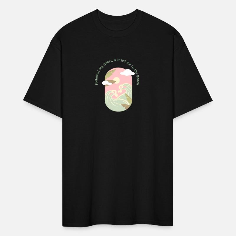 Followed My Heart & It Led Me to the Beach Tshirt