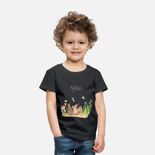 Forest Animal Bear Flowers Name Nelio