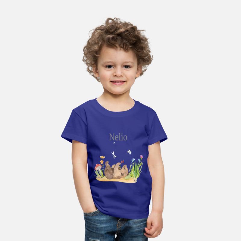 Forest Animal Bear Flowers Name Nelio