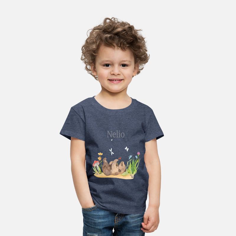 Forest Animal Bear Flowers Name Nelio