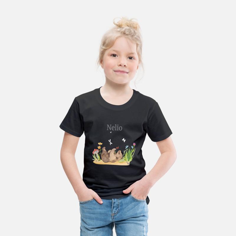 Forest Animal Bear Flowers Name Nelio