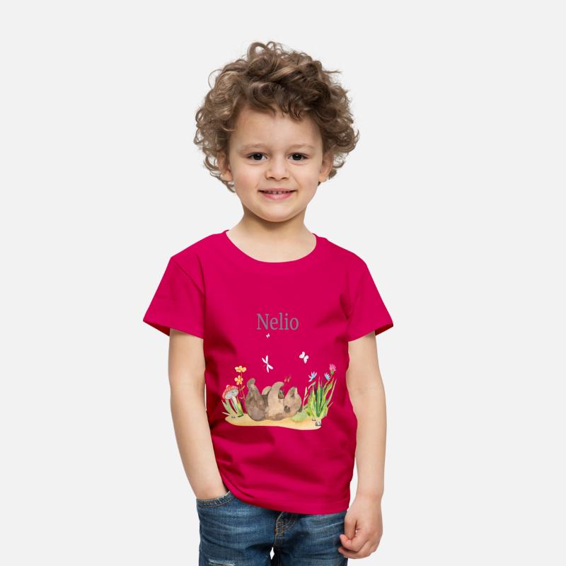 Forest Animal Bear Flowers Name Nelio