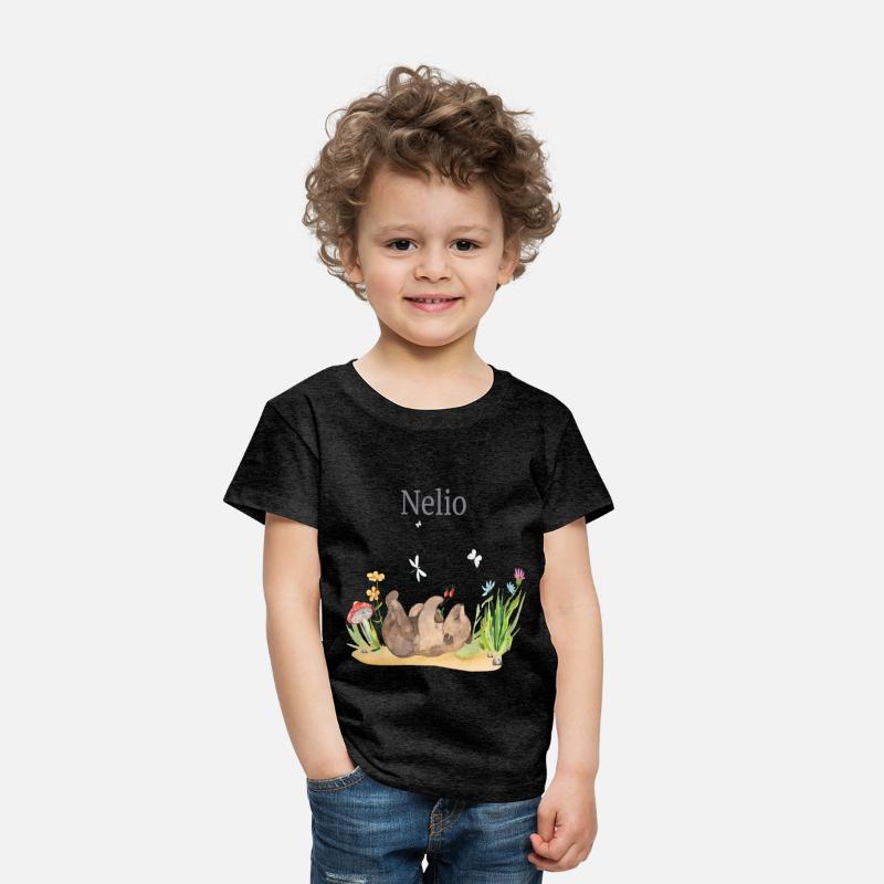 Forest Animal Bear Flowers Name Nelio