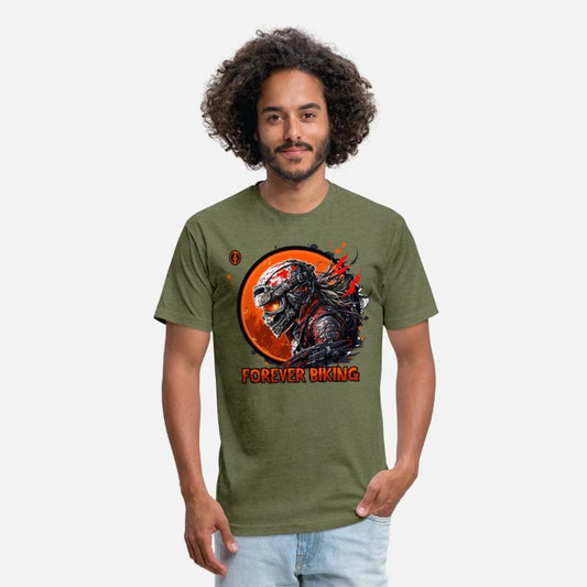 Forever Biking: Skull Emblem Motorcycling