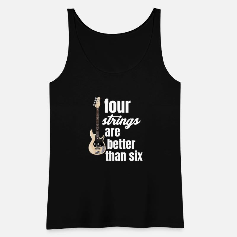 Four Strings Are Better Than 6 Bassist Player
