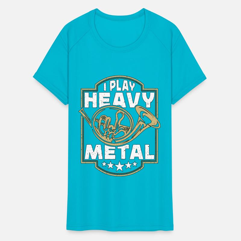 French Horn I Play Heavy Metal Horn Player Hornist