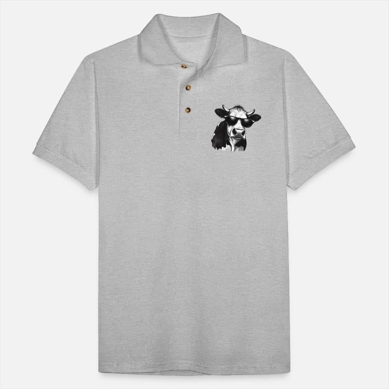 FUNKY COOL COW DAIRY COW MILK COW GANGSTER COW