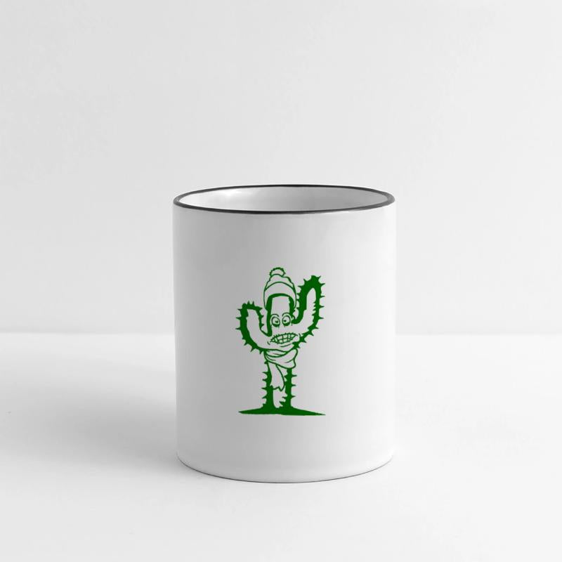 Funny Cactus Winter Fun Cold Face Freeze Scarf Hat