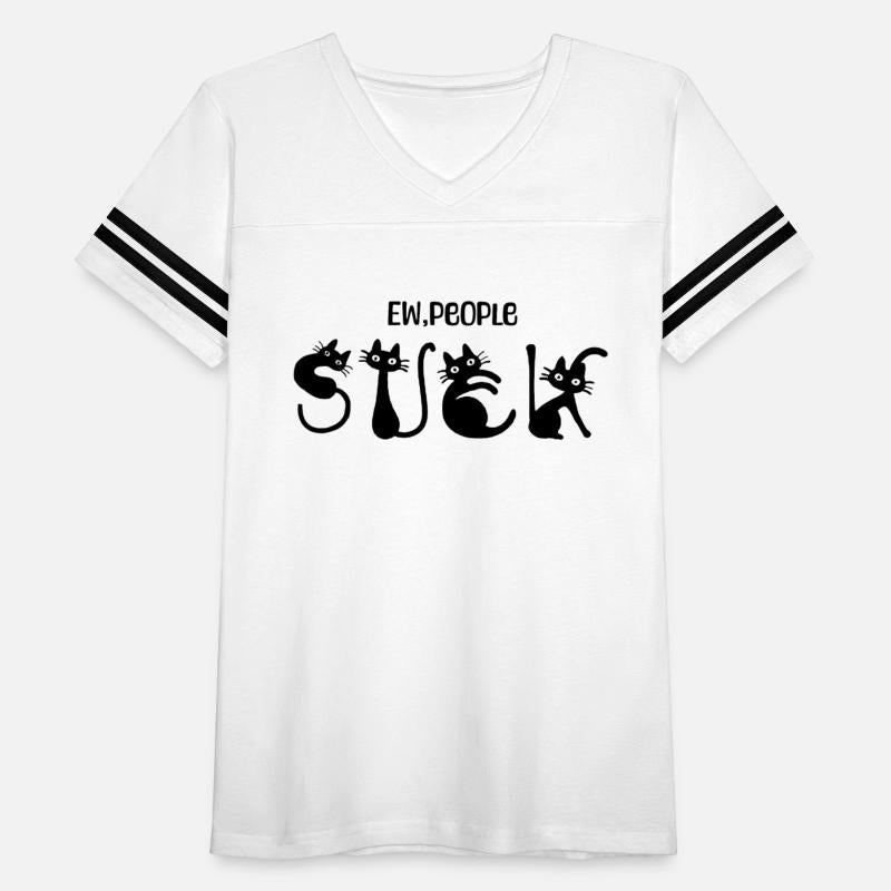 Funny cat Ew, people suck